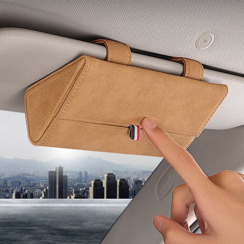 Elegant Car Glasses Storage Box - Bold Car