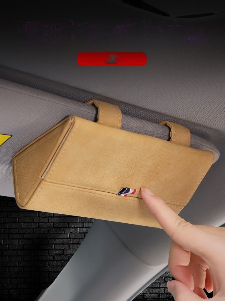 Elegant Car Glasses Storage Box - Bold Car