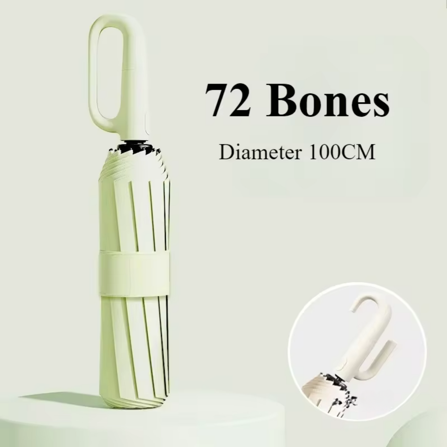 Automatic Windproof Rain Umbrella with UV Protection