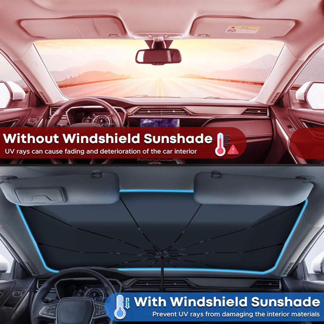 Foldable Windshield Sun Shade Car Umbrella - Bold Car