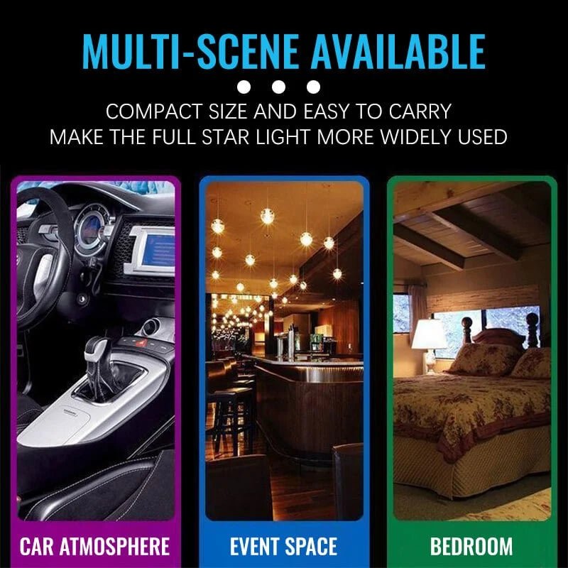 USB Star Sky Lamp - Bold Car