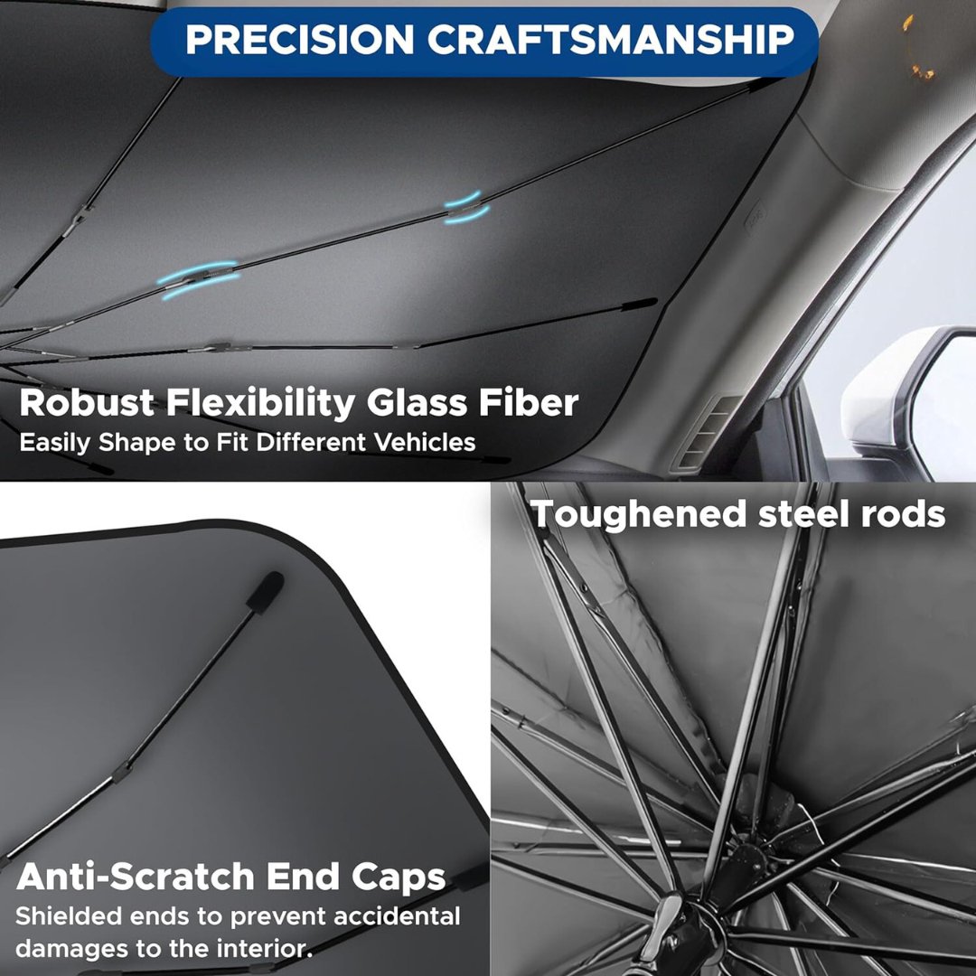 Foldable Windshield Sun Shade Car Umbrella - Bold Car