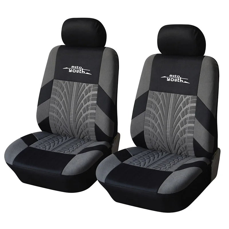 AUTOYOUTH Embroidered Car Seat Covers – Universal Fit
