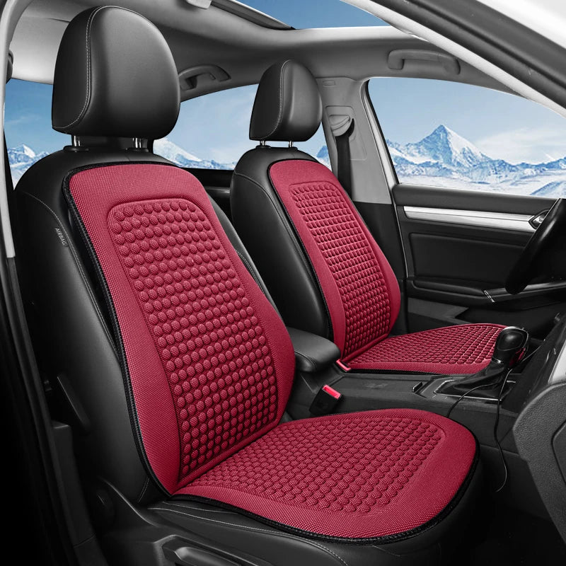 Ice Cooling Car Seat Cushion – Breathable & Ventilated