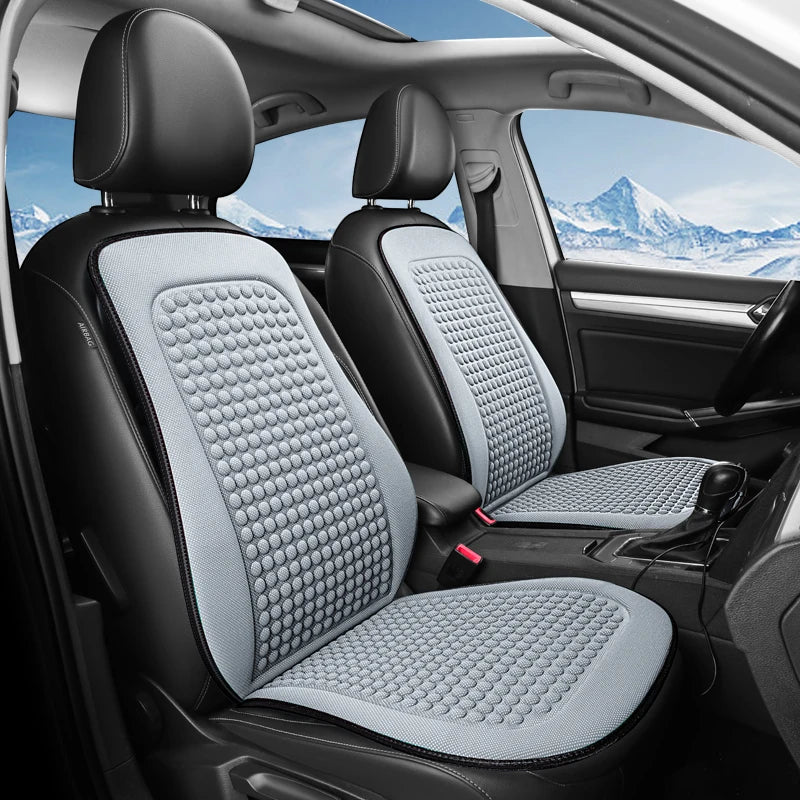 Ice Cooling Car Seat Cushion – Breathable & Ventilated