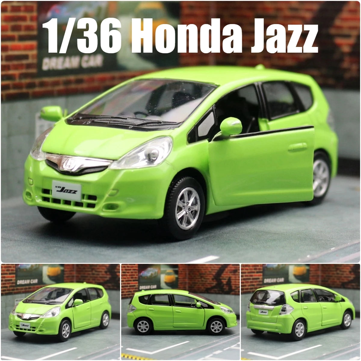 1/36 Honda JAZZ FIT Toy Car Model For Children