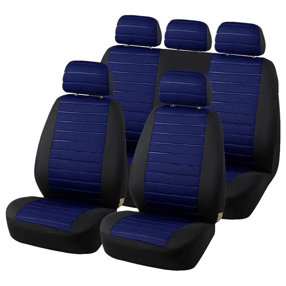 Universal Full Set Car Seat Covers – Front & Rear Protection
