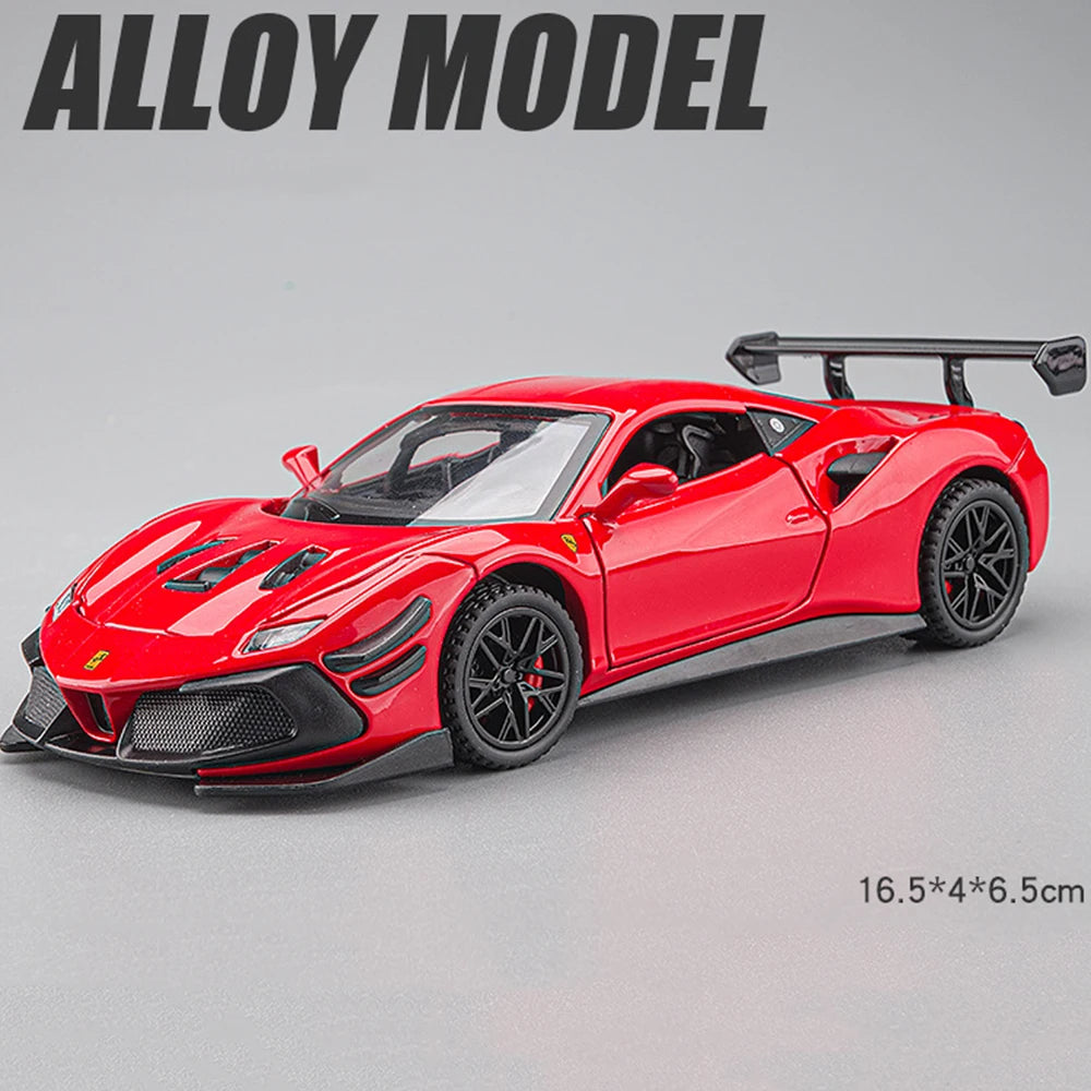 1:32 F488 Alloy Car Model Diecasts Metal Toys Children's Gift