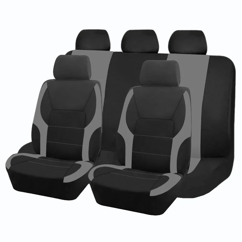 Universal Sporty Car Seat Covers – Polyester, All-Season Fit