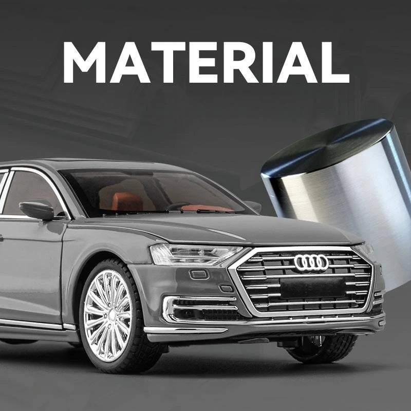 1/24 Audi A8 Diecast Alloy Metal Toy Car