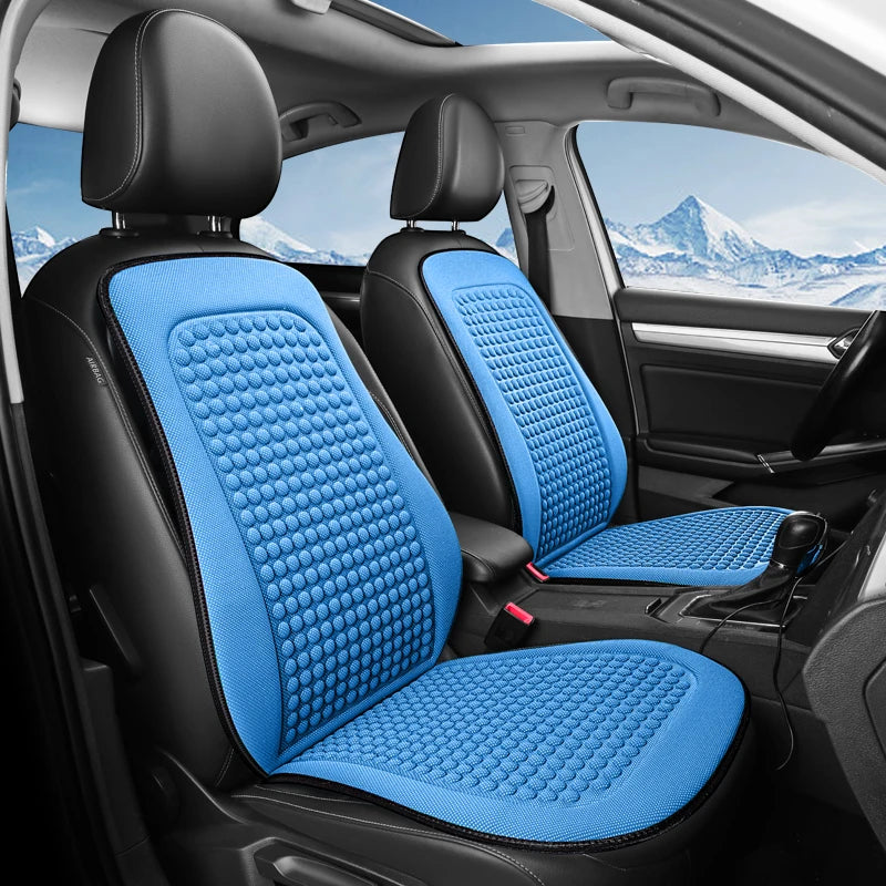 Ice Cooling Car Seat Cushion – Breathable & Ventilated