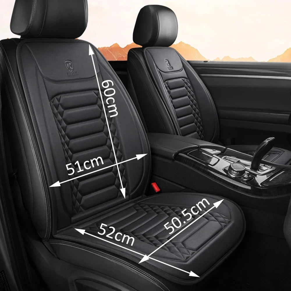 Winter Heated Car Seat Cover – 12V Warmer Cushion
