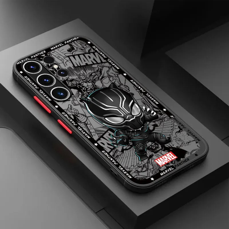 Phone Case for Samsung Galaxy S23 FE S22 S21 S10 Plus S20 FE S9 S24 Plus S23 Ultra Marvel Spiderman Groot Deadpool Cover