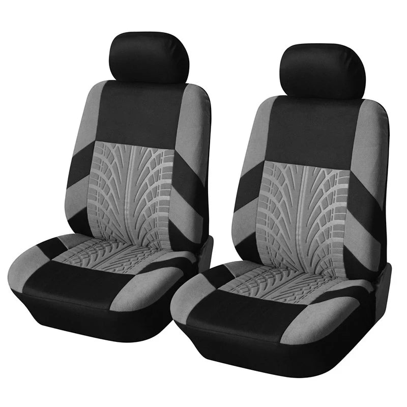 Fashionable Tire Track Car Seat Covers – Universal Fit