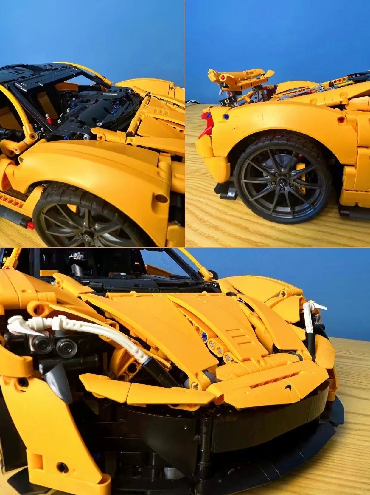 3893PCS McLaren P1 Building Blocks – Technical Supercar Model Kit