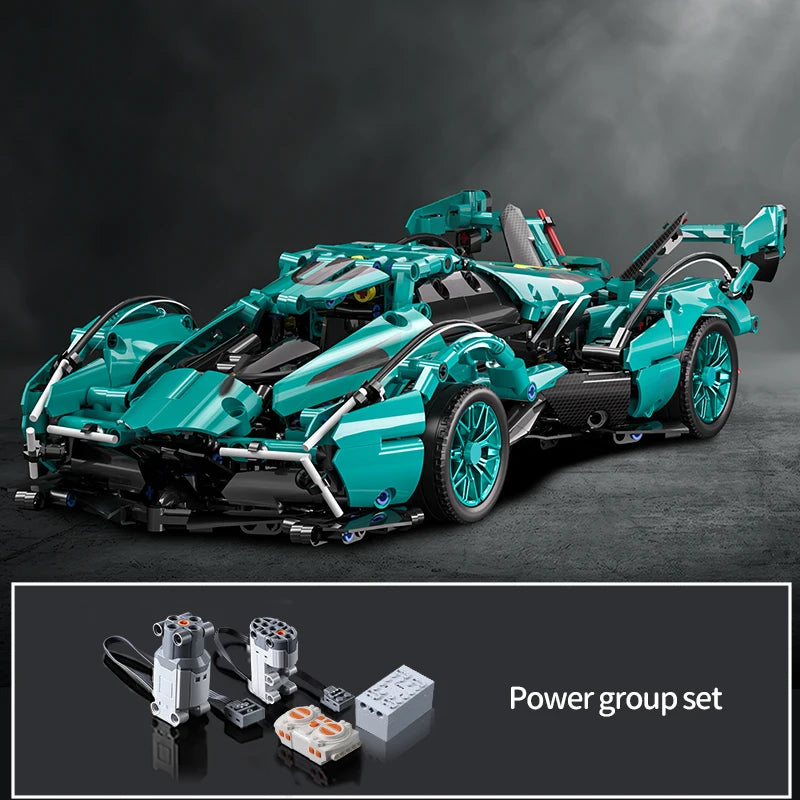 1280PCS Racing Supercar Model – Building Blocks Kit for Kids & Adults