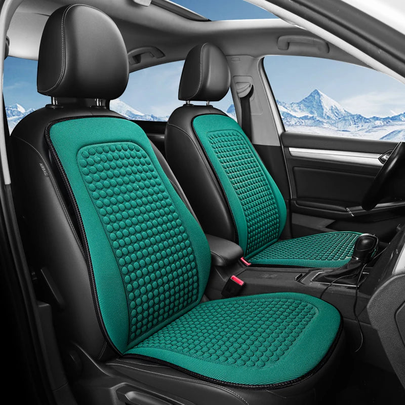Ice Cooling Car Seat Cushion – Breathable & Ventilated
