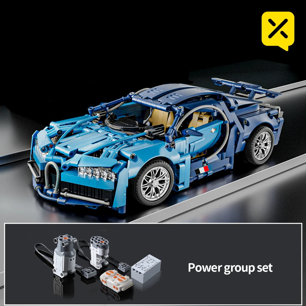 1280PCS Racing Supercar Model – Building Blocks Kit for Kids & Adults