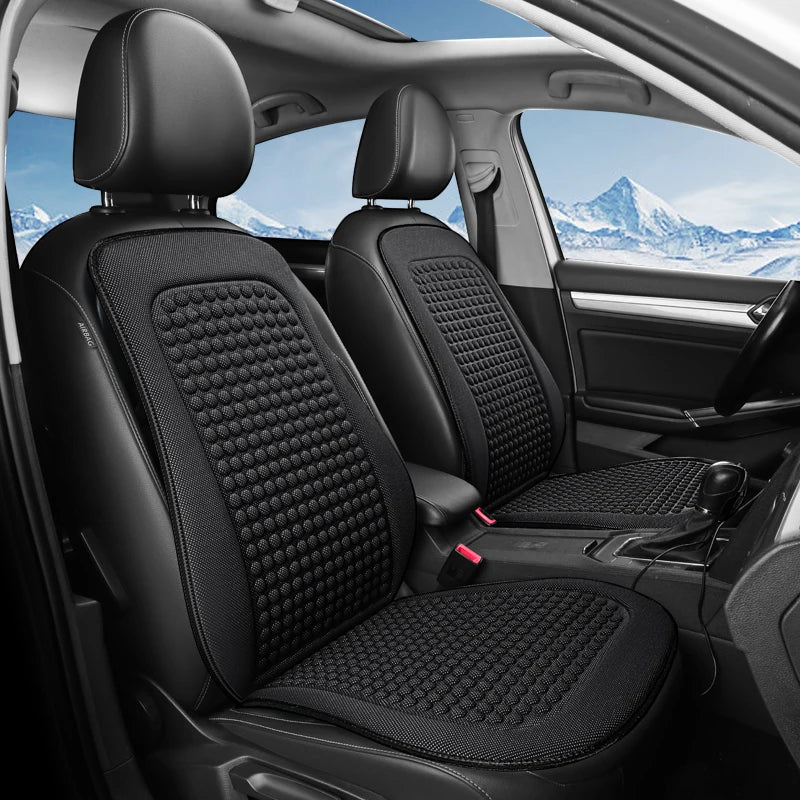 Ice Cooling Car Seat Cushion – Breathable & Ventilated