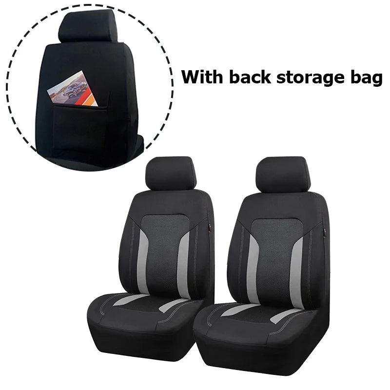 AUTO PLUS Universal Gray Mesh Car Seat Covers