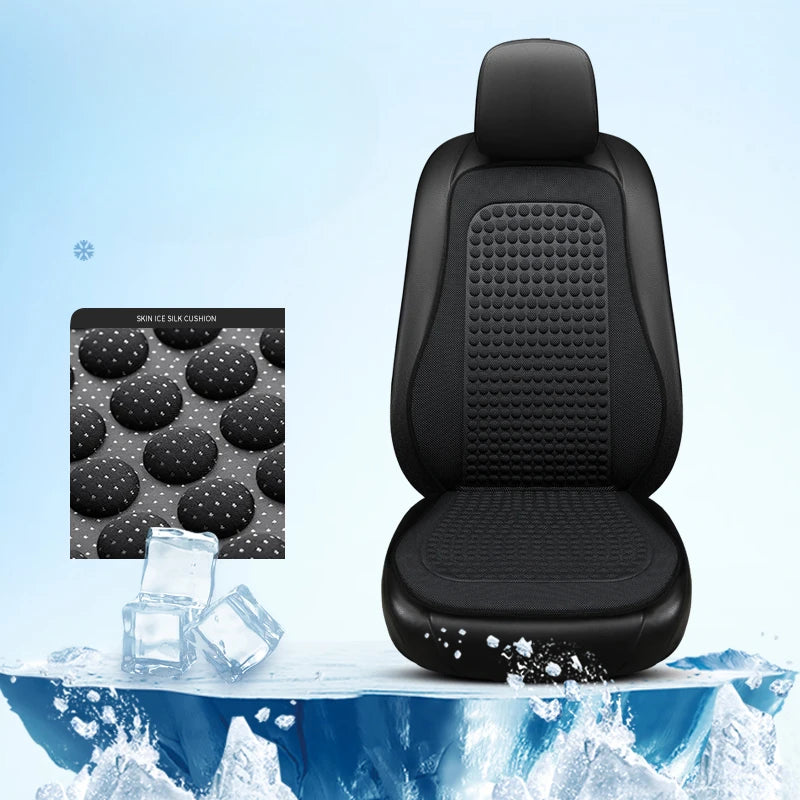 Ice Cooling Car Seat Cushion – Breathable & Ventilated