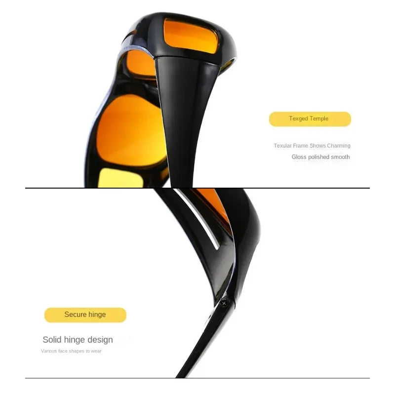 2024 Anti-Glare Night Vision Driving Glasses – Protective Goggles for Drivers