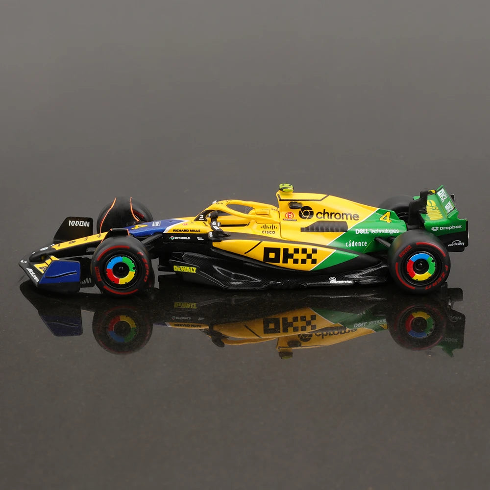 Bburago 1:43 F1 McLaren MCL38 – 2024 Monaco GP Diecast Model Car