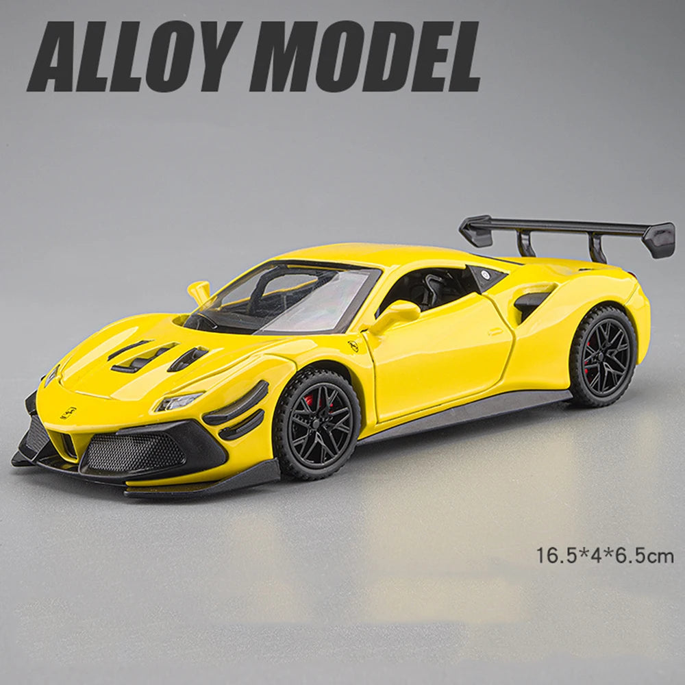 1:32 F488 Alloy Car Model Diecasts Metal Toys Children's Gift