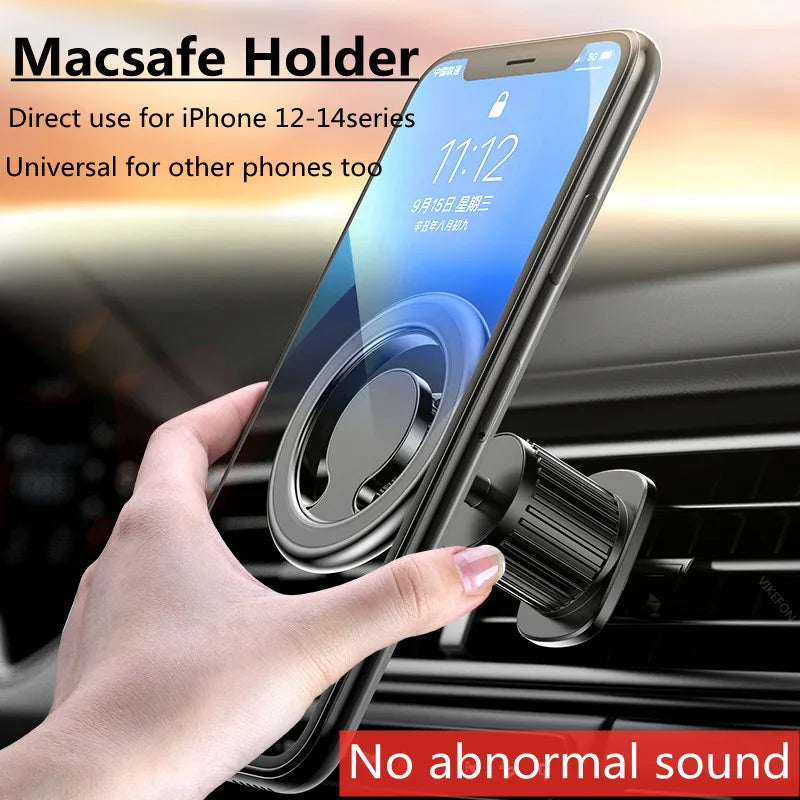 Magnetic Car Phone Holder – MagSafe Air Vent Mount for iPhone 12-15 Pro Max