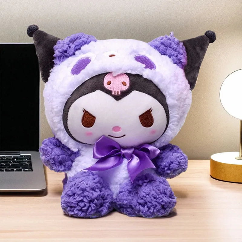 25cm Kawaii Sanrio Plush Pillow – Kuromi, My Melody & Cinnamoroll