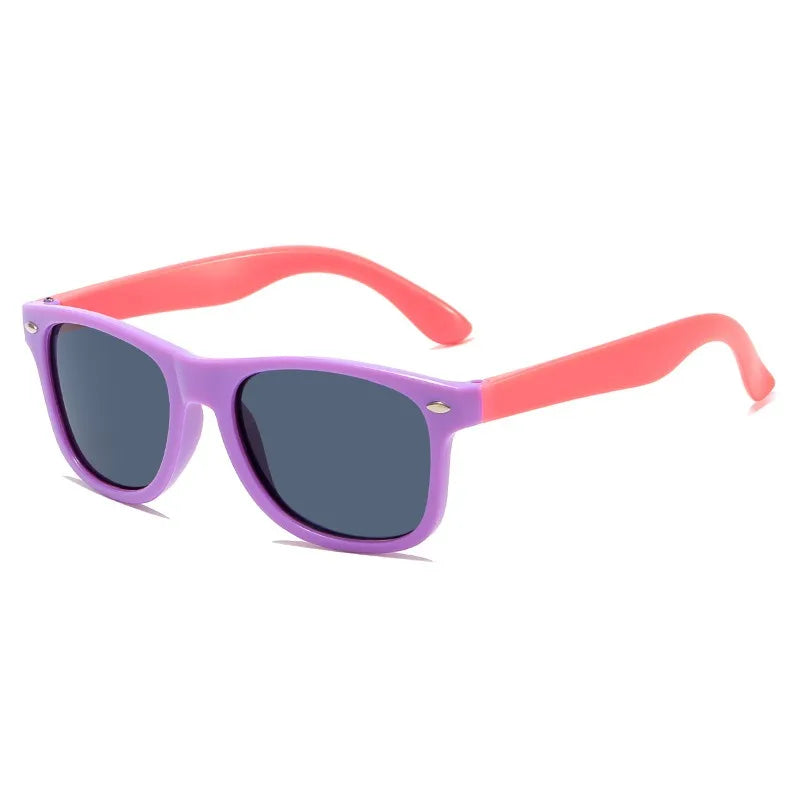Children's Colorful Sunglasses – UV Protection Summer Shades for Boys & Girls