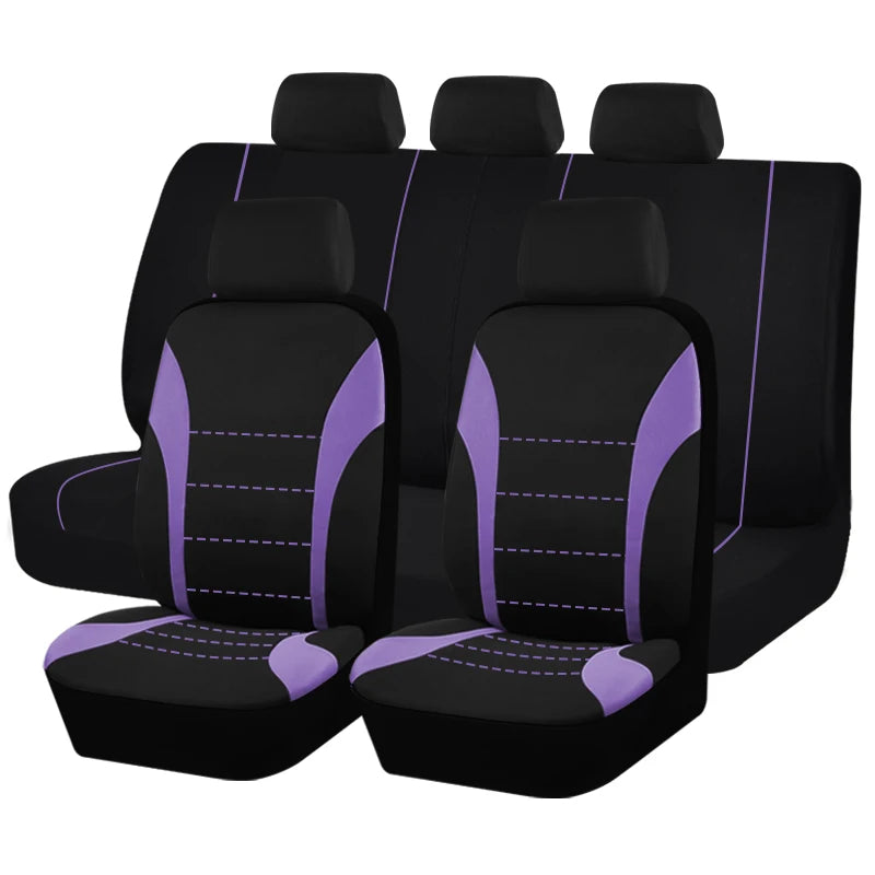 Universal Polyester Car Seat Covers – Airbag Compatible