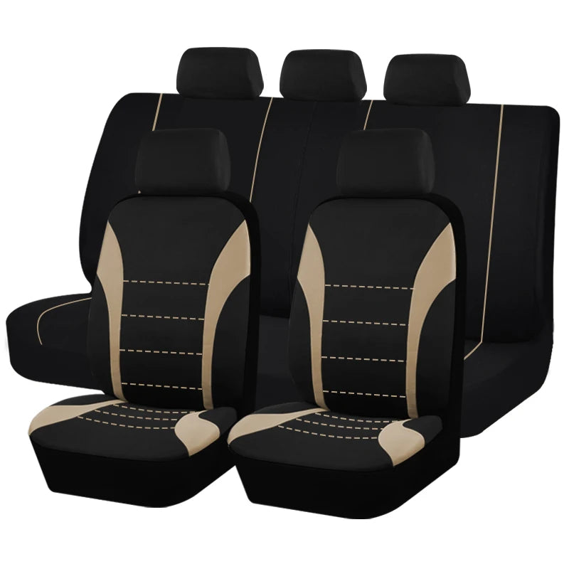 Universal Polyester Car Seat Covers – Airbag Compatible