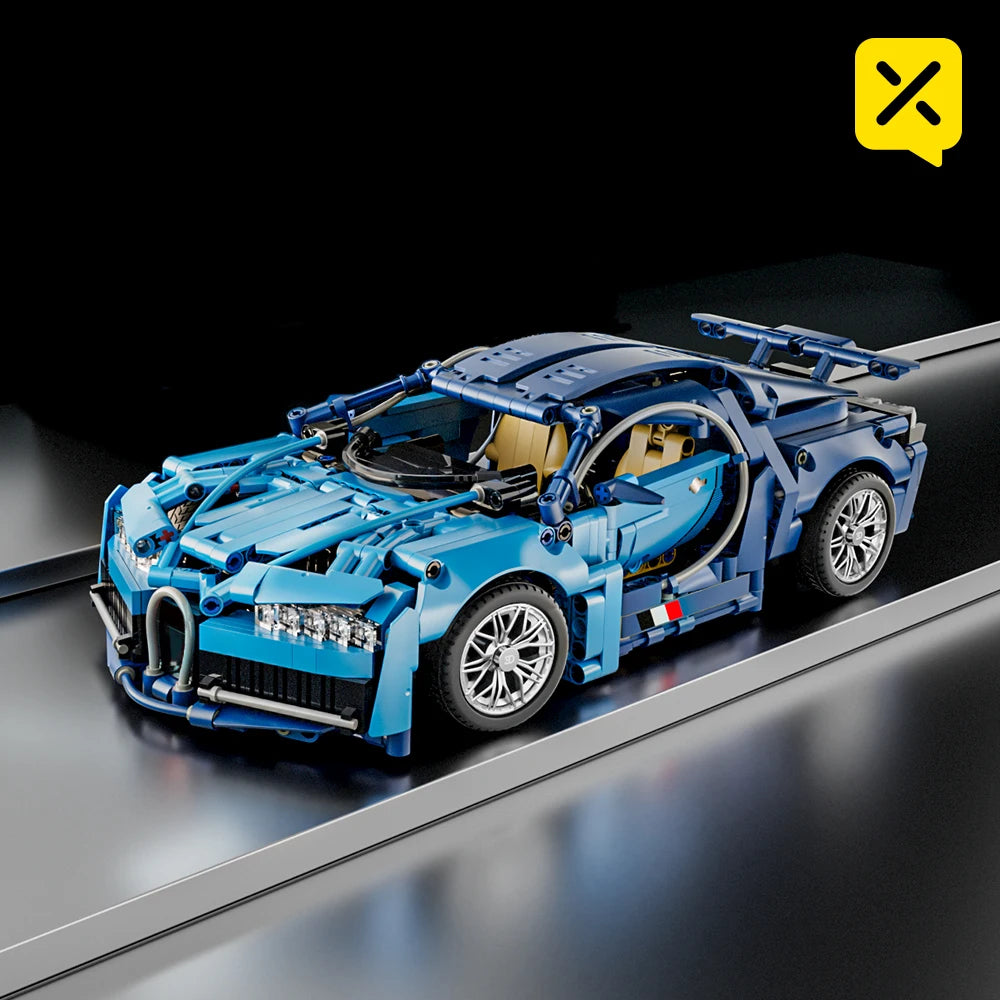 1280PCS Racing Supercar Model – Building Blocks Kit for Kids & Adults