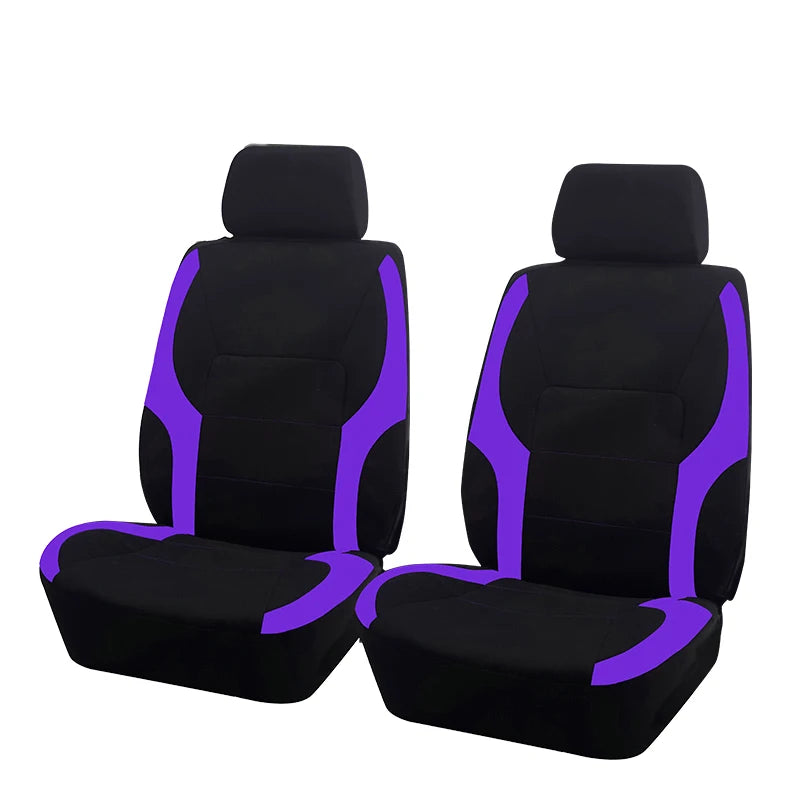 Universal Sporty Car Seat Covers – Polyester, All-Season Fit