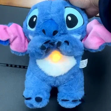 New Lilo & Stitch Plush – Soothing Music & Light Sleep Toy