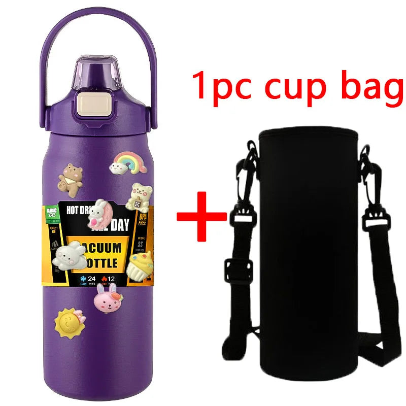 1.5L Stainless Steel Thermos Bottle – Large Capacity Vacuum Insulated Mug