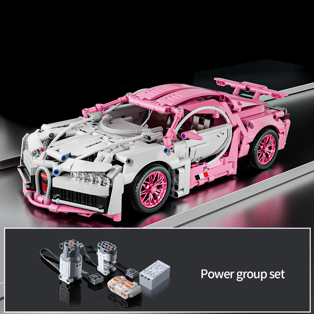 1280PCS Racing Supercar Model – Building Blocks Kit for Kids & Adults