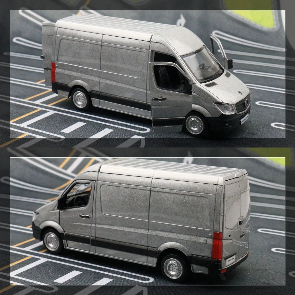 Mercedes-Benz Sprinter Toy Car Model 1/36 RMZ