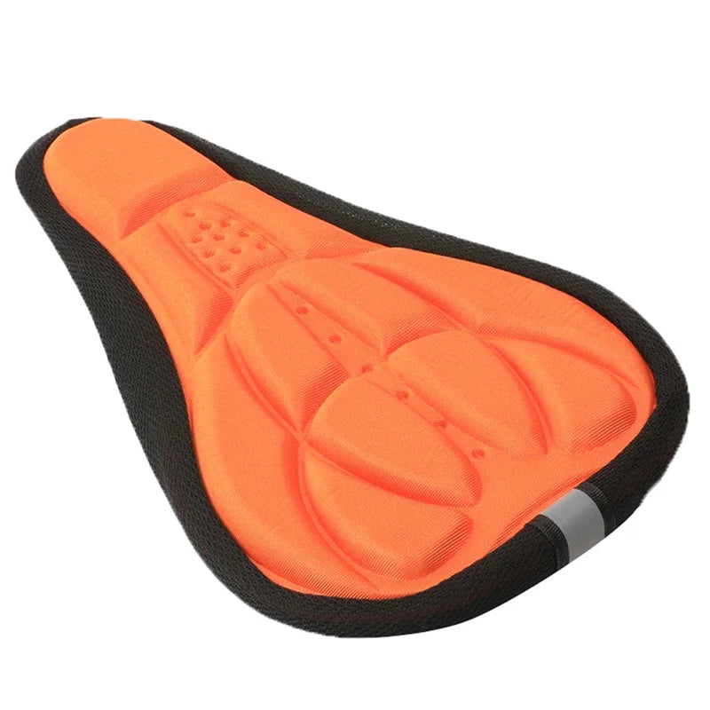 Soft 3D Padded Bike Seat Cover – Cushion for MTB & Road Bicycle Saddle