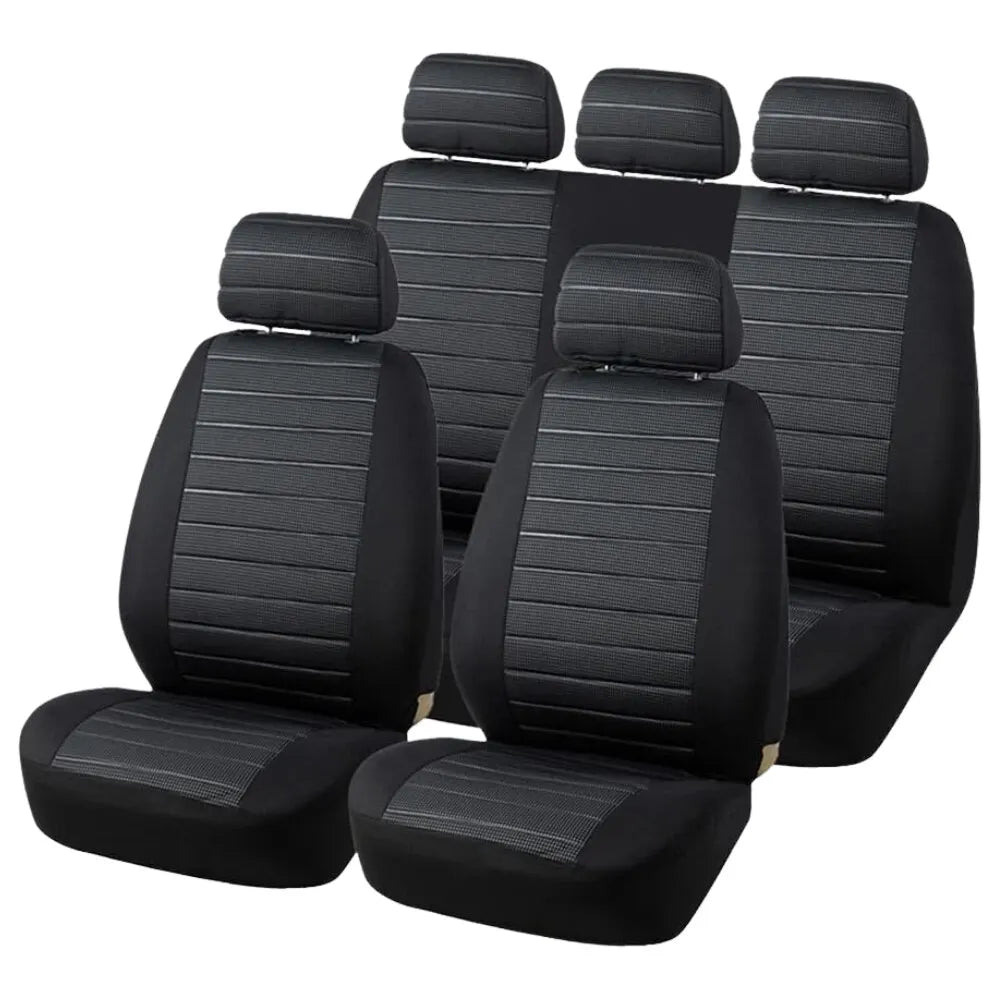 Universal Full Set Car Seat Covers – Front & Rear Protection