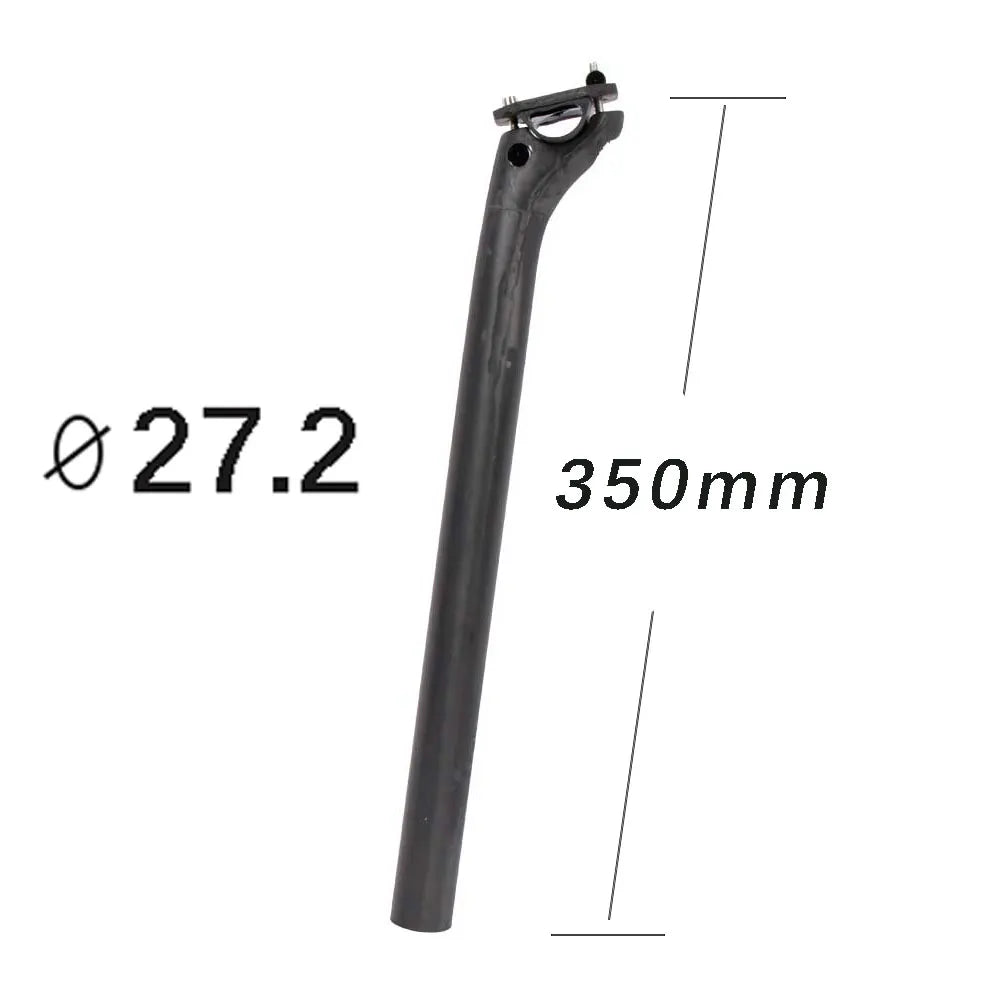 ElitaOne Carbon Seat Post – 20mm Offset MTB/Road Bike Seatpost, Carbon Rail Compatible