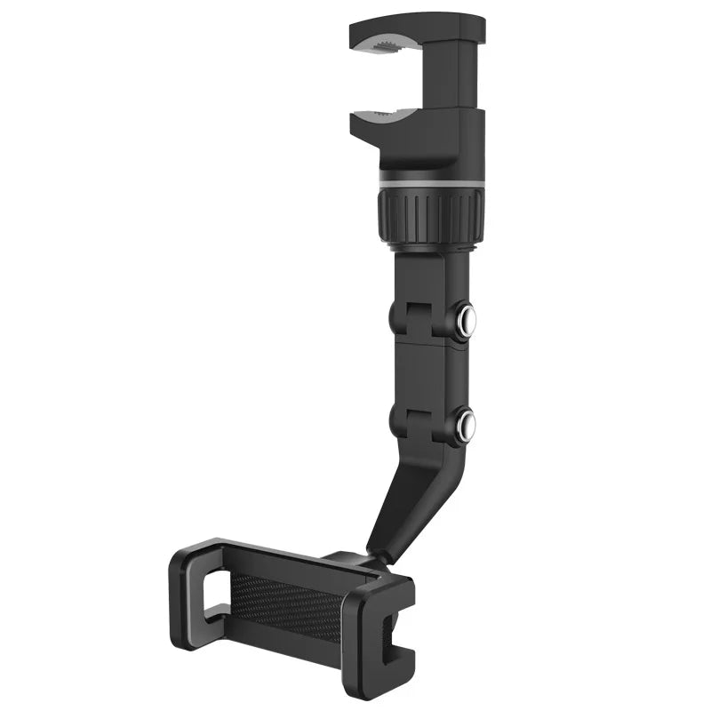 Olaf 360° Rearview Mirror Phone Holder – Multifunctional Car & Desk Stand