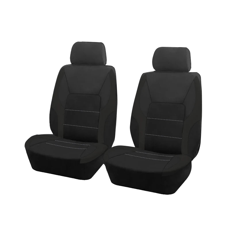 Universal Sporty Car Seat Covers – Polyester, All-Season Fit