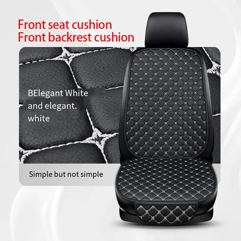 PU Leather Car Seat Cushion – All-Season Durability