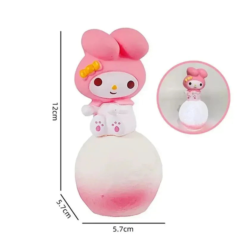 Sanrio Hello Kitty Night Light Toy Cute LED Bedside Lamp for Kids