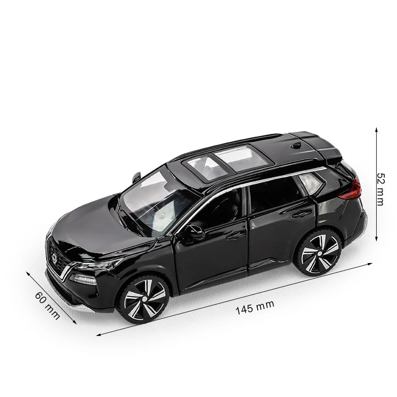 1/32 Nissan X-Trail SUV Miniature Diecast Toy Car