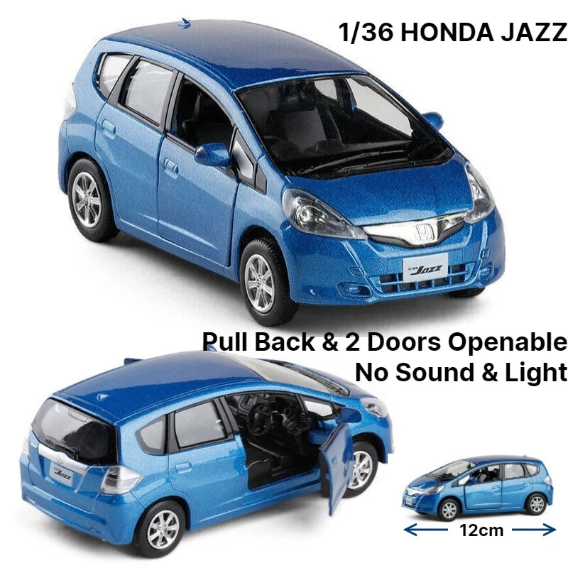 1/36 Honda JAZZ FIT Toy Car Model For Children