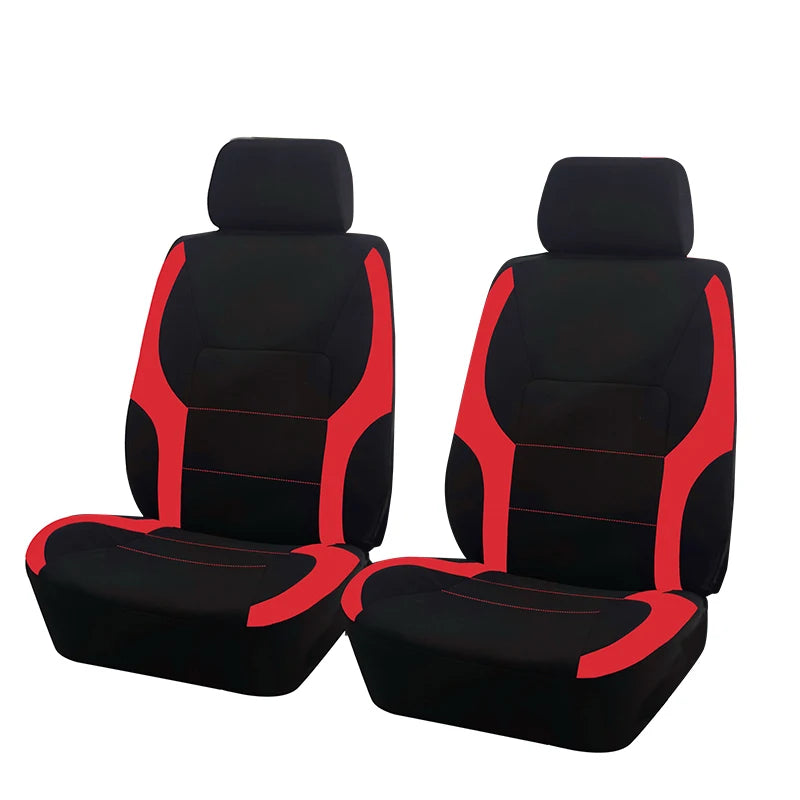 Universal Sporty Car Seat Covers – Polyester, All-Season Fit