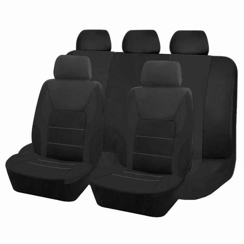 Universal Sporty Car Seat Covers – Polyester, All-Season Fit